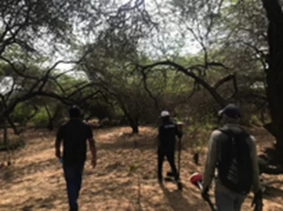 Geological mapping traverse